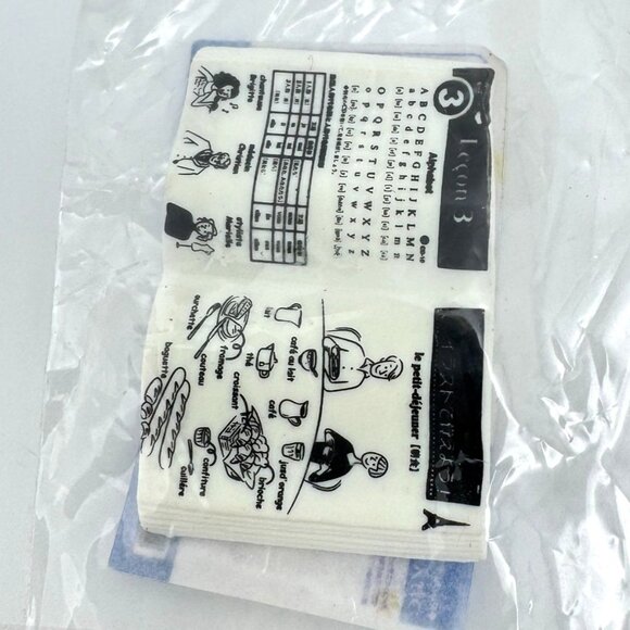 Re-Ment Office Life Calligraphy Set Glasses Book Lessons After 5 1:6 Miniature - Picture 3 of 12